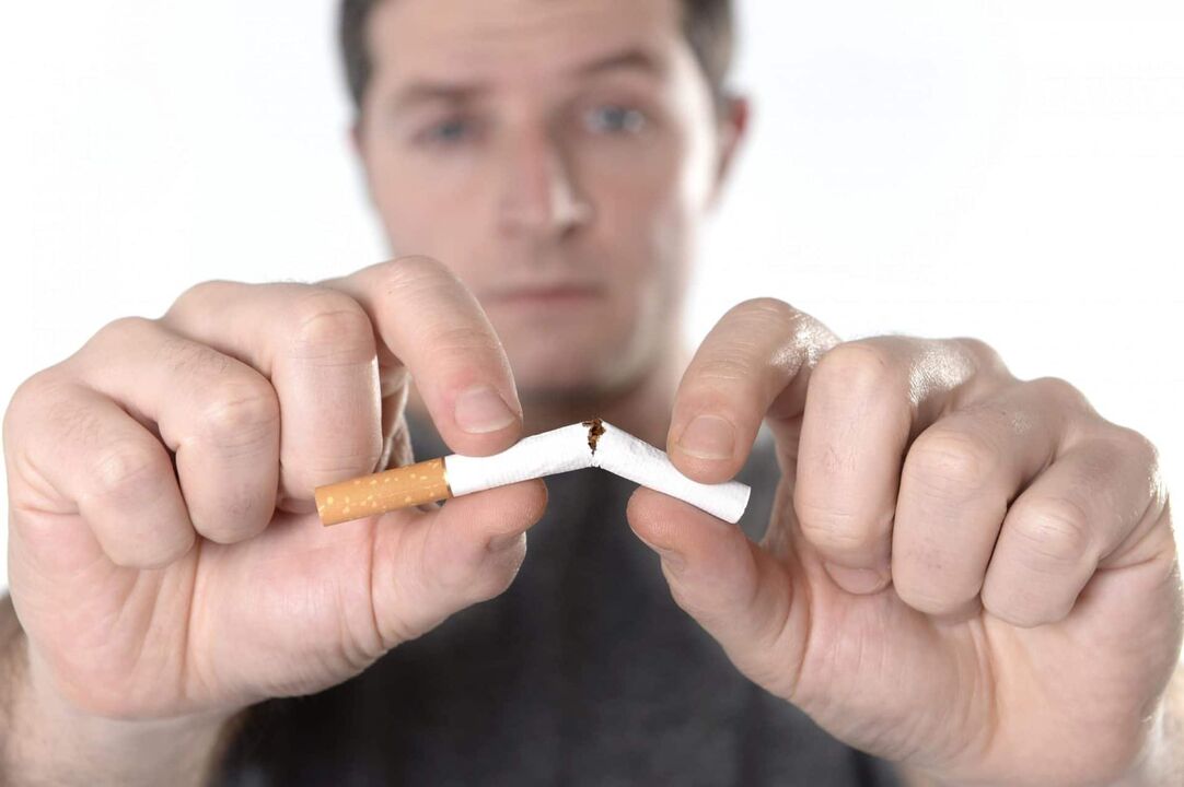 deixar de fumar e potencia