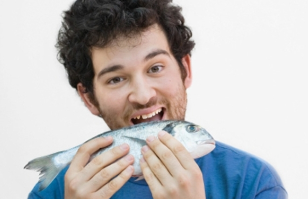 Peixe e pratos de peixe é un compoñente importante do sexo masculino dieta